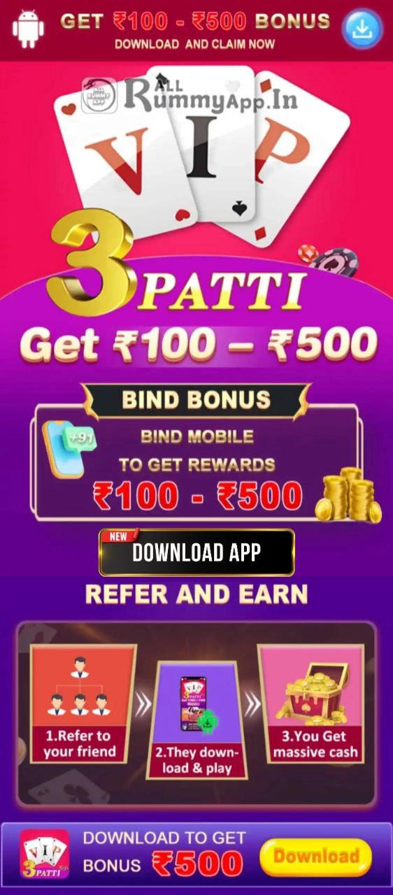 VIP 3 Patti App